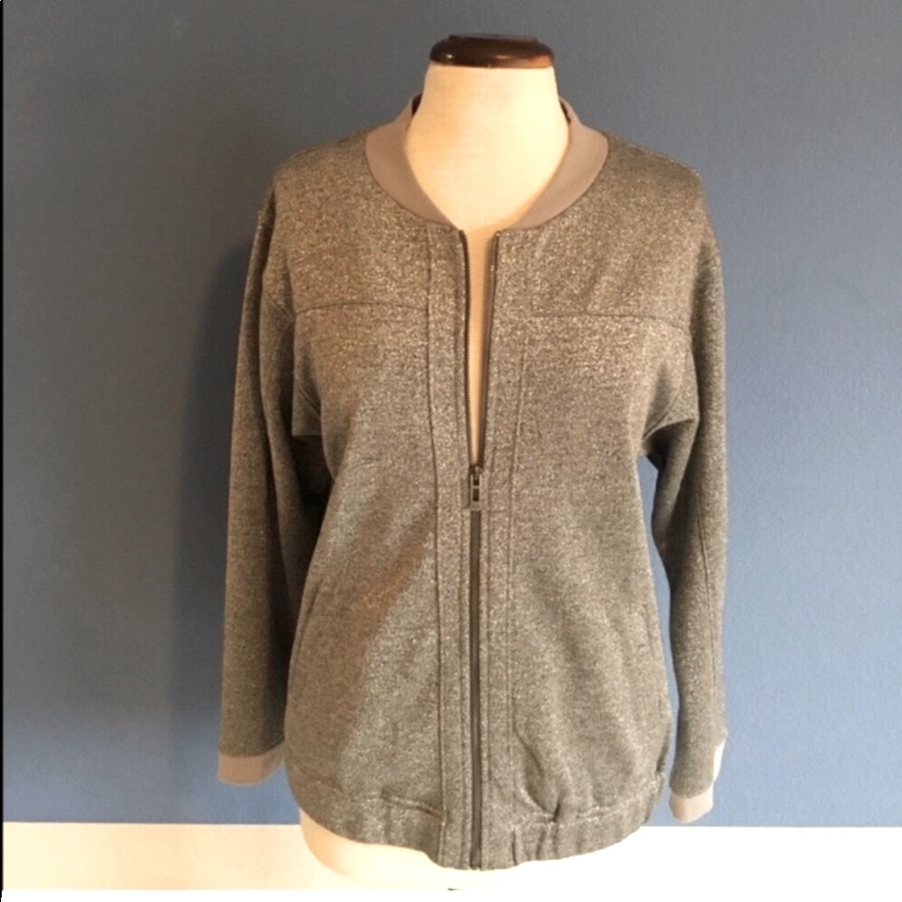 DKNY “Sparkle” Zippered Jacket